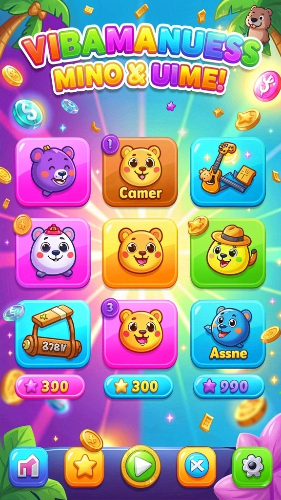 Level permainan yang menantang dan bervariasi untuk pemain.
