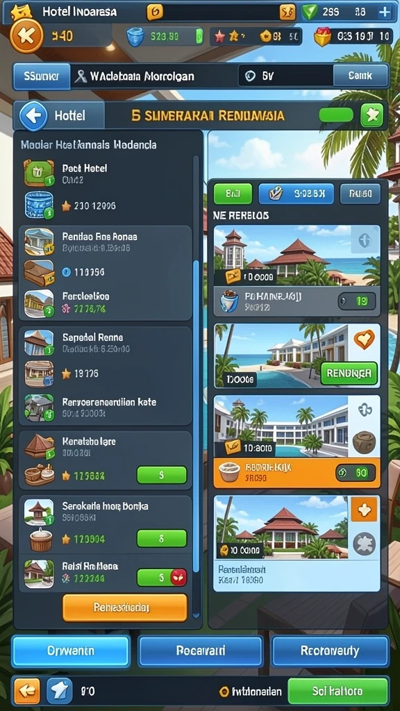 Screenshot menunjukkan mode multiplayer dengan teman-teman.