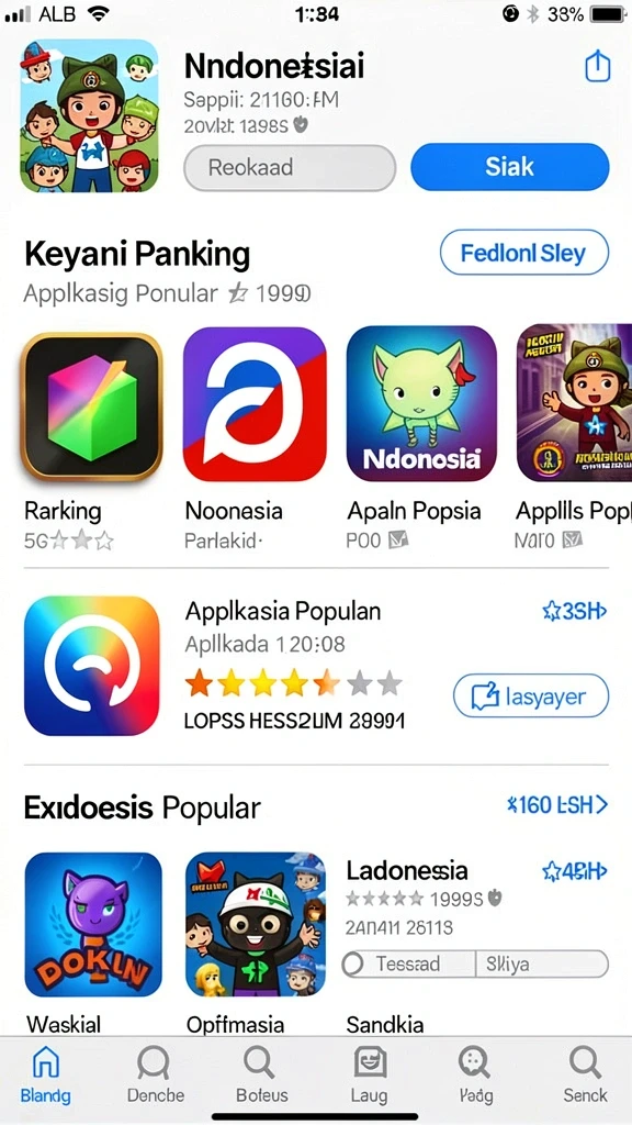 Fitur multiplayer untuk bersaing dengan teman.