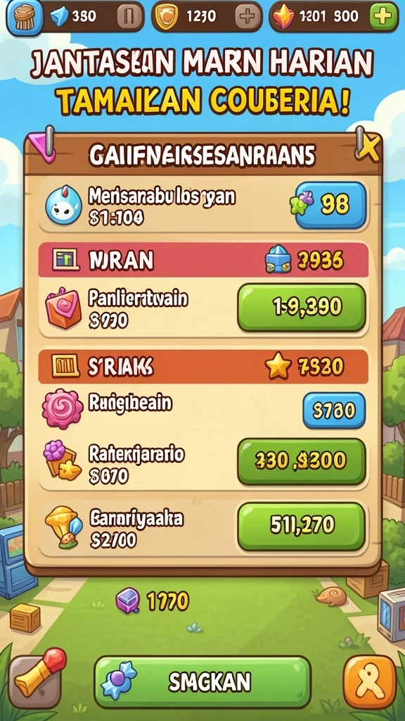 Grafik menarik yang membuat permainan memukau.
