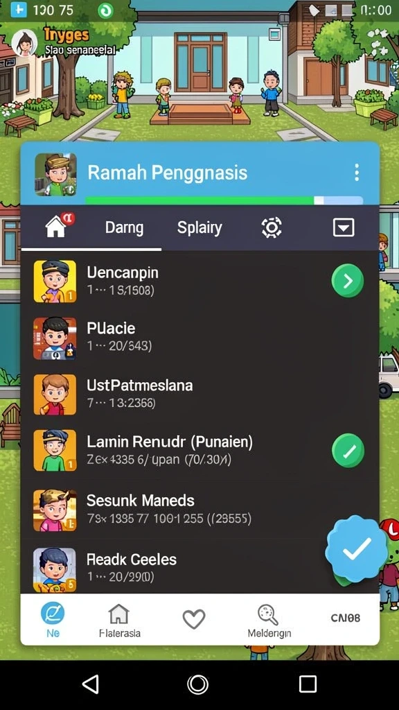 Tampilan antarmuka yang memudahkan navigasi.
