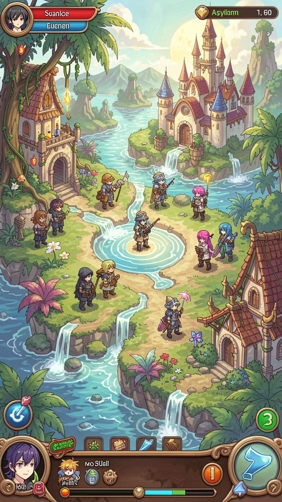Keseruan bermain bersama teman dalam mode multiplayer.