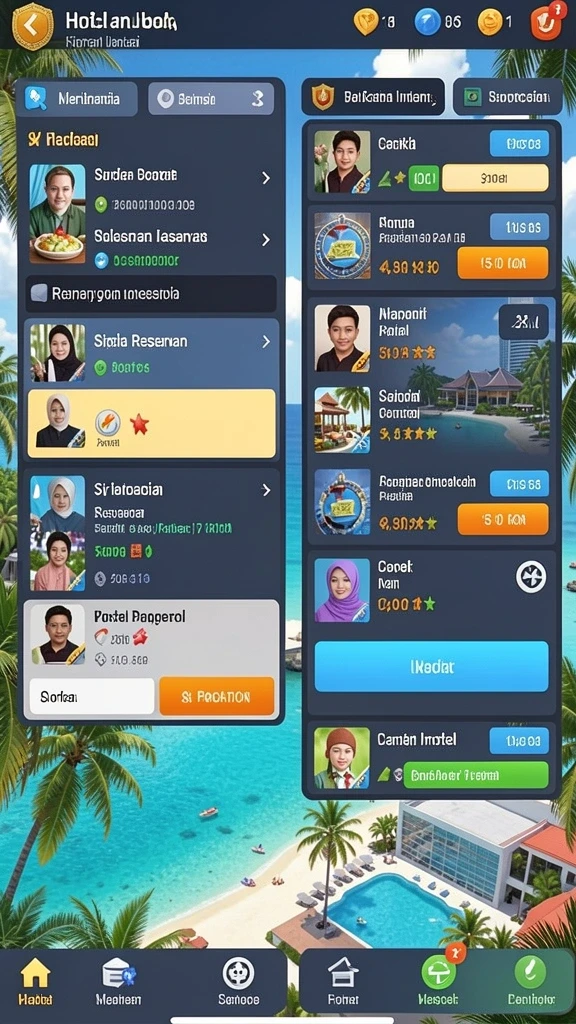 Mode multiplayer seru untuk kompetisi dengan teman.