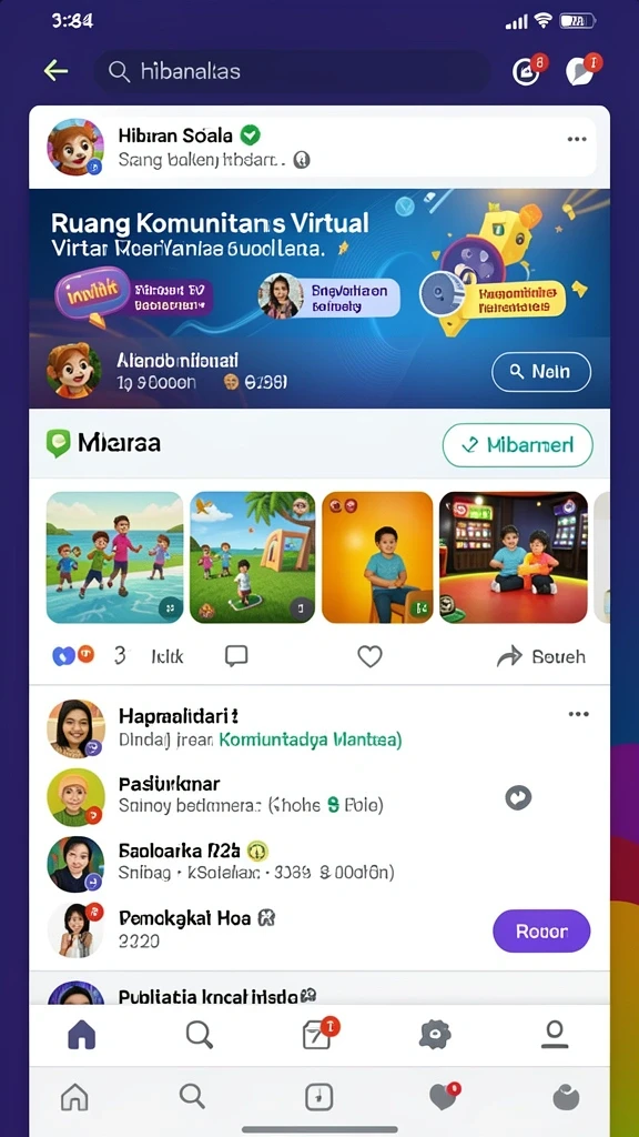Tangkapan layar menunjukkan karakter utama dalam aksi.