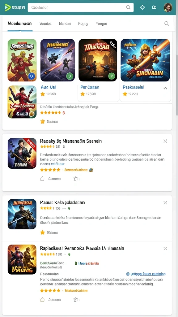 Tangkapan layar memperlihatkan grafik luar biasa dan tingkat yang menantang.