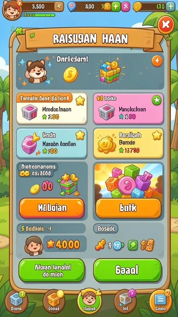 Tampilan antarmuka FIONA77 yang menarik dan modern.