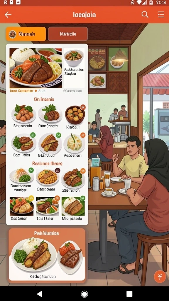 Fitur interaksi sosial yang memungkinkan hubungan antar pemain.