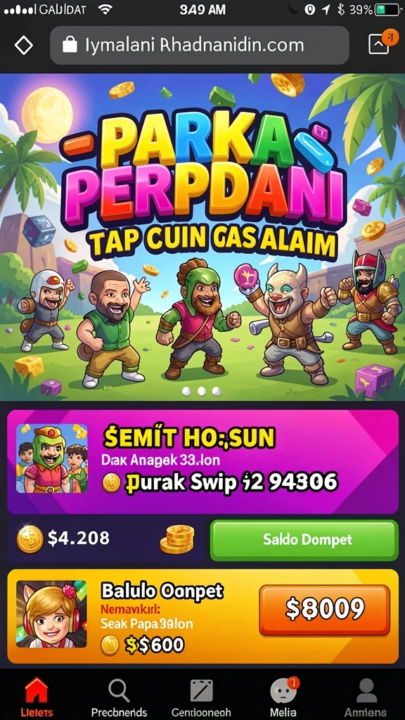 Tampilan antarmuka yang menarik dan intuitif.