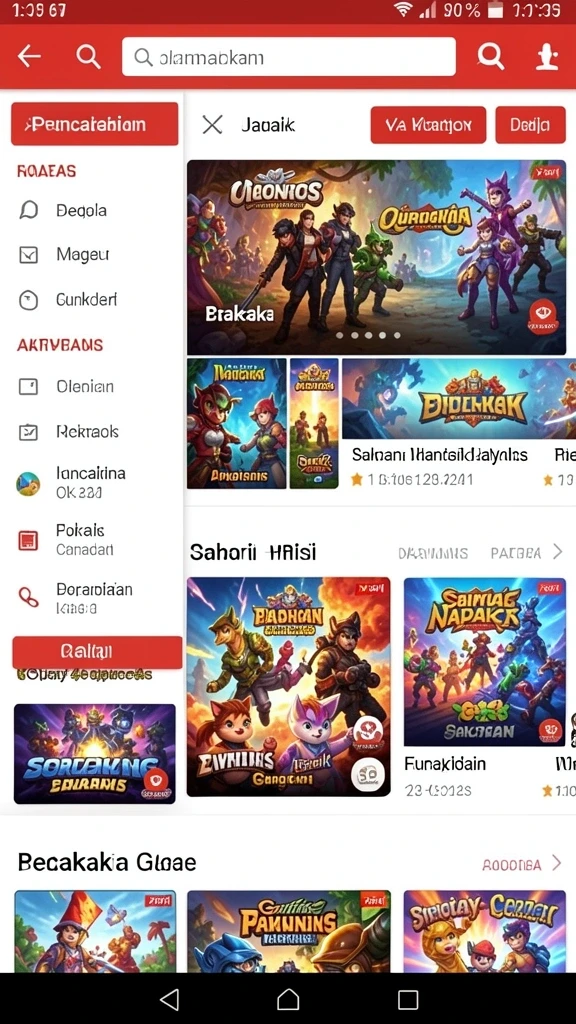 Grafis menawan yang meningkatkan pengalaman bermain.