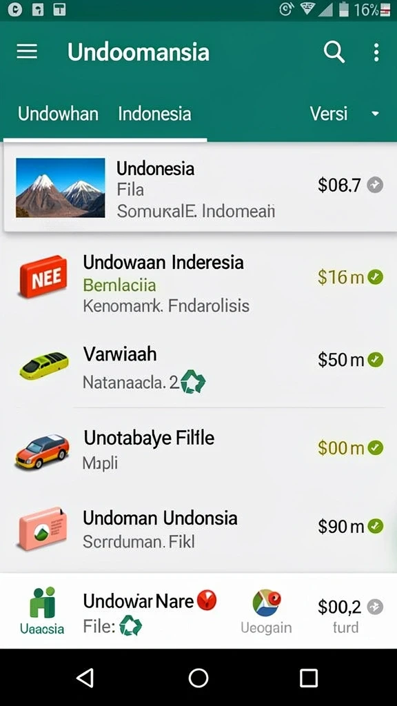 Tampilan menarik dan intuitif dari interface permainan.