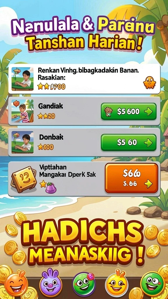 Mode permainan multiplayer yang seru dan kompetitif.
