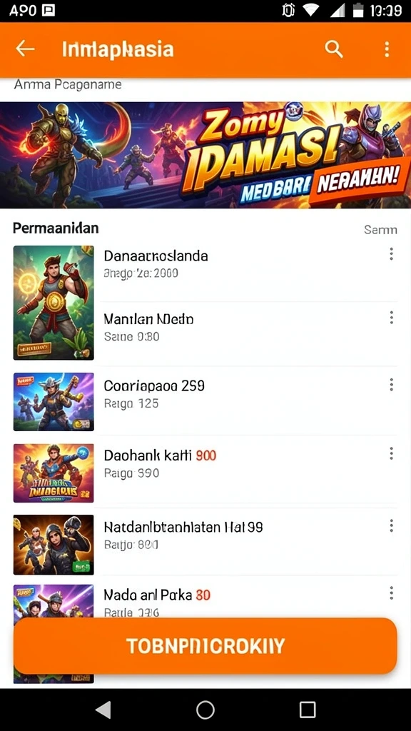 Antarmuka aplikasi yang bersih dan mudah diakses.
