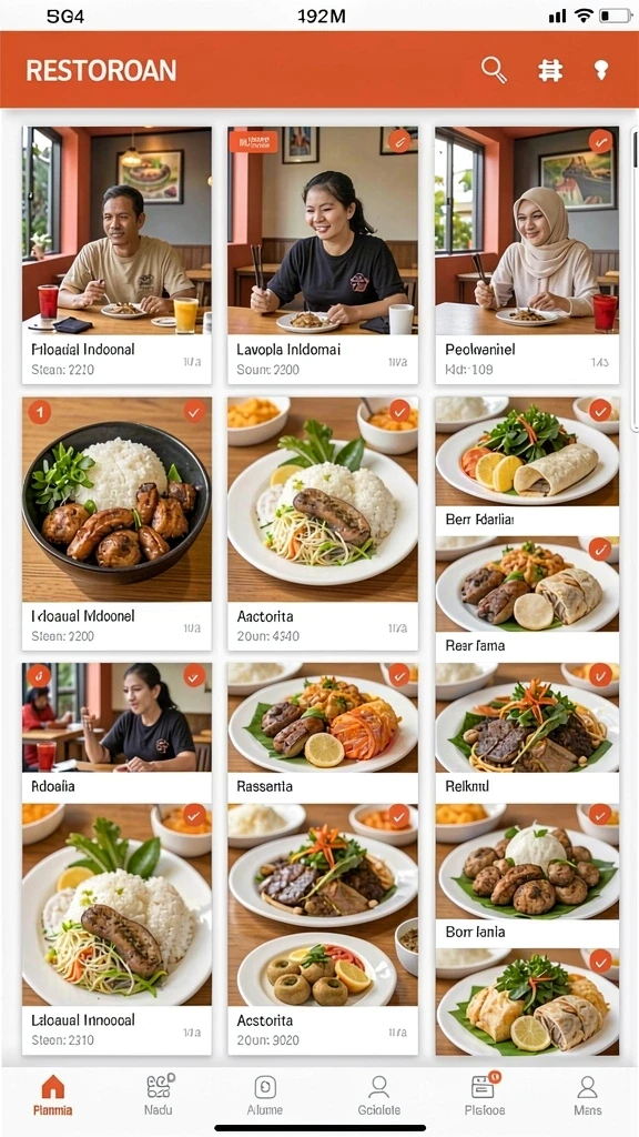 Tampilan antarmuka yang ramah pengguna.