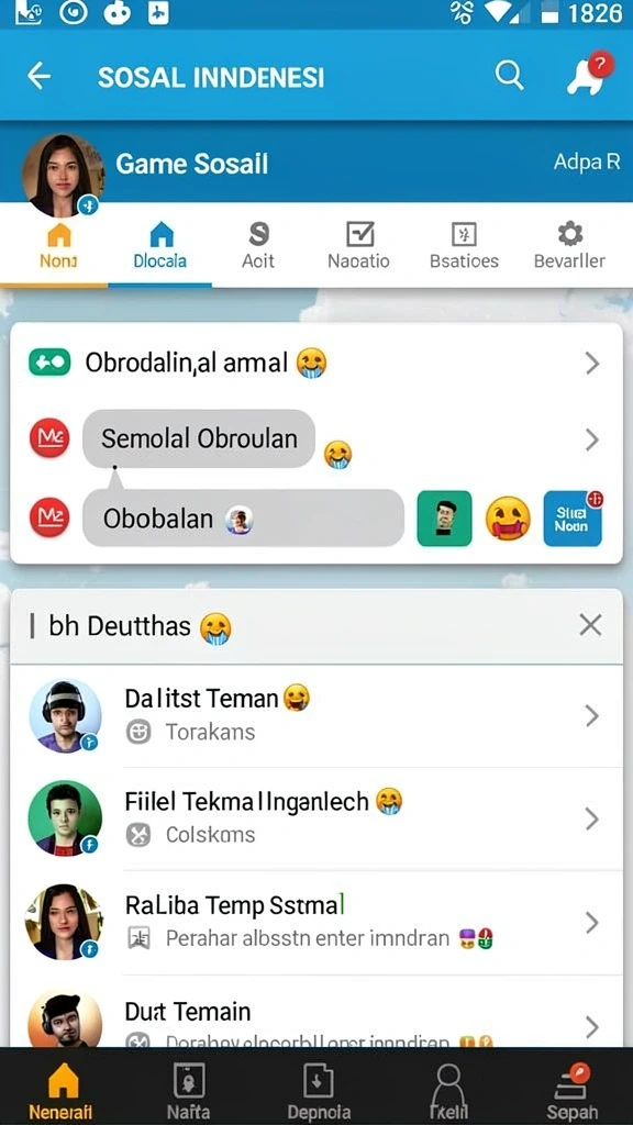 Tampilan antarmuka pengguna yang intuitif dan mudah digunakan.