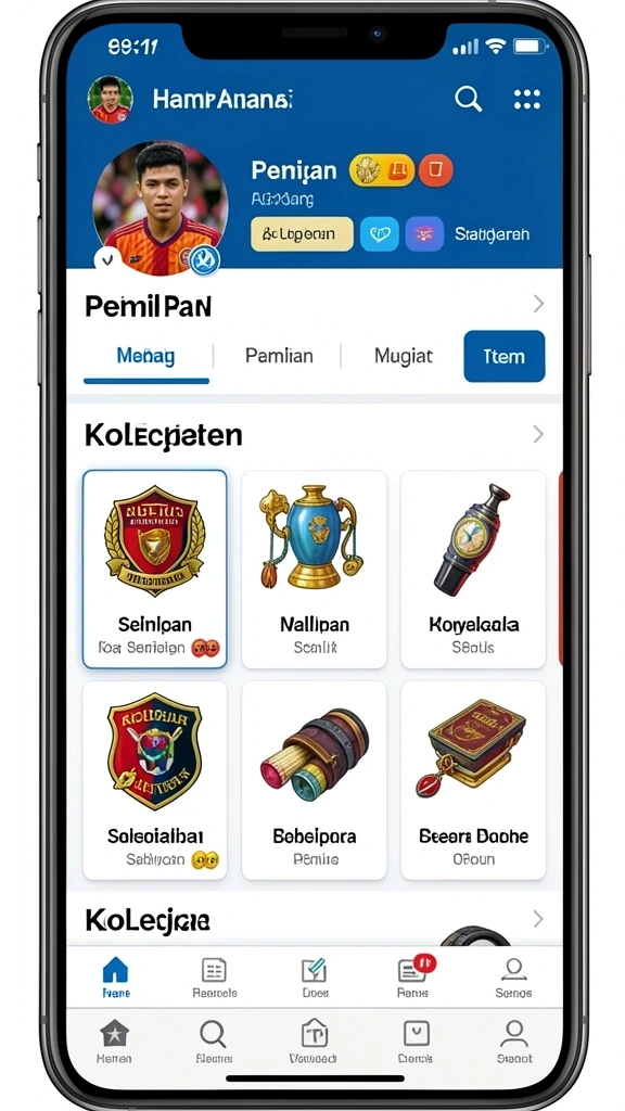 Tampilan antarmuka pengguna yang intuitif.
