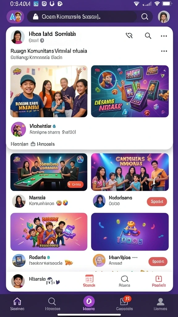 Tampilan awal permainan MEGAPETIR yang menarik.
