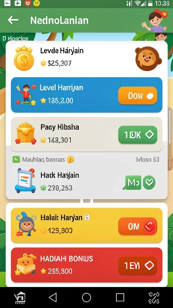 Pemandangan latar belakang yang menakjubkan dan detail.