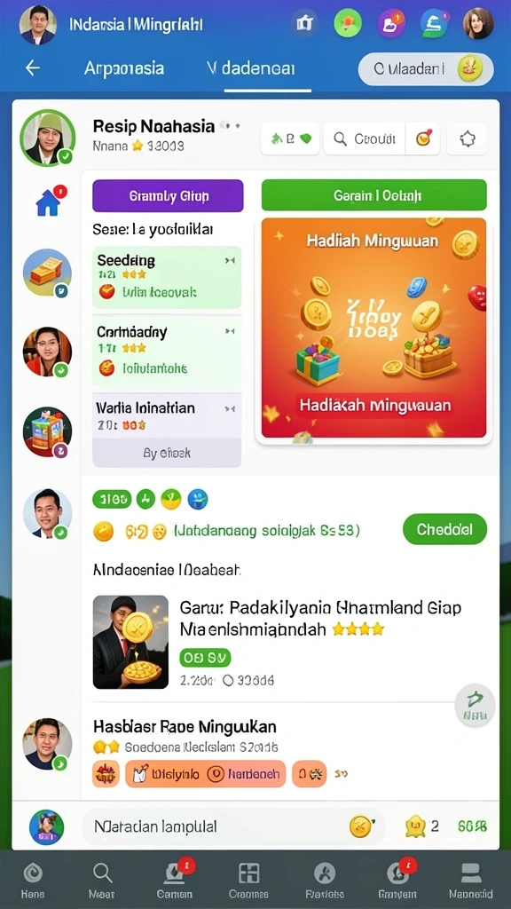 Aksi pertarungan yang seru dan mendebarkan.