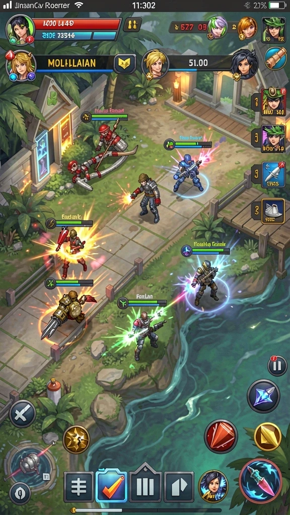 Mode multiplayer yang kompetitif dan seru.
