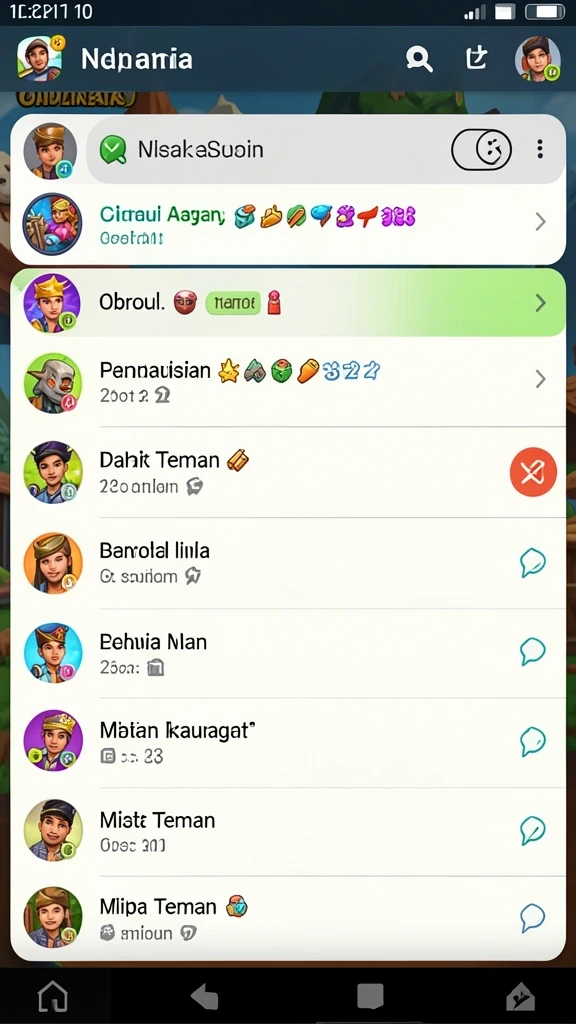 Tampilan antarmuka pengguna yang menarik dan ramah.