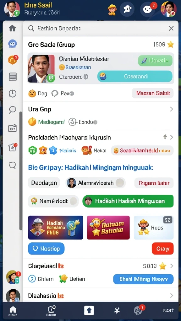Tampilan antarmuka yang ramah pengguna.
