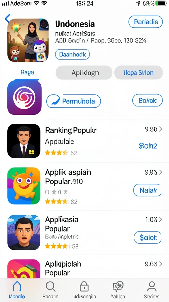 Tampilan antarmuka yang ramah pengguna dan menarik.