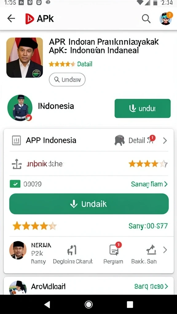 Tampilan awal RPVIP8 yang menarik dan mudah dinavigasi.