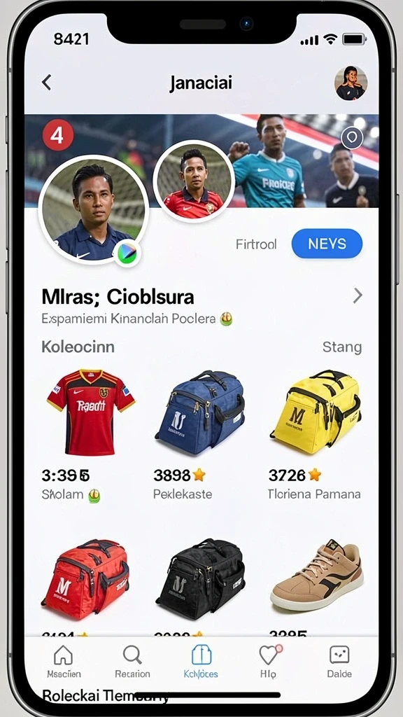 Tangkapan layar menunjukkan karakter utama dalam misi menantang.