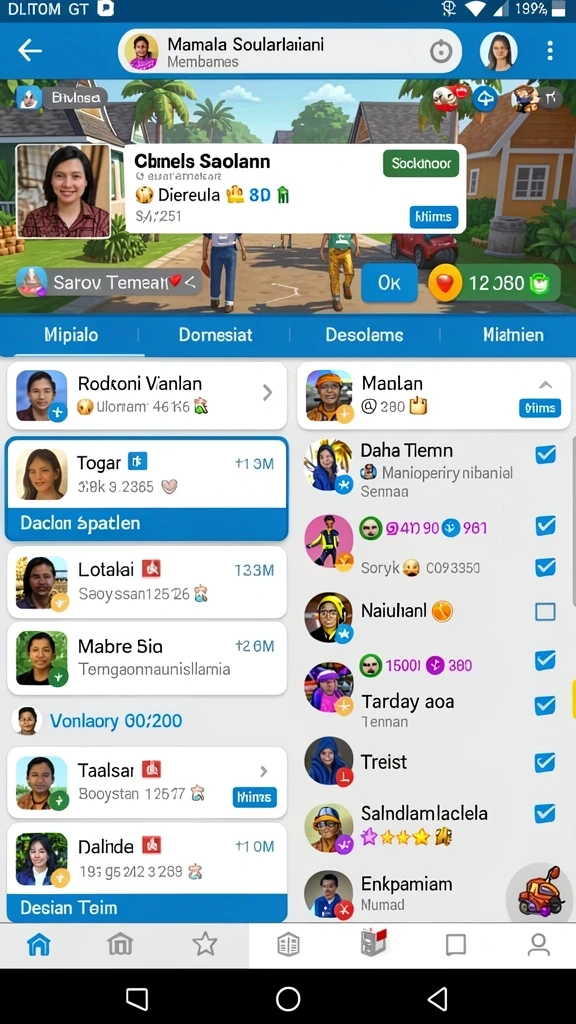 Tampilan antarmuka yang menarik dan mudah dinavigasi.
