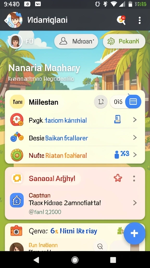 Tampilan antarmuka yang menarik dan mudah dinavigasi.