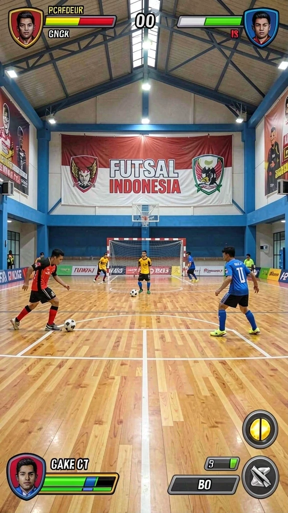 Tangkapan layar menunjukkan mode multiplayer yang seru.
