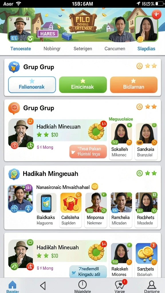 Tampilan antarmuka yang ramah pengguna.