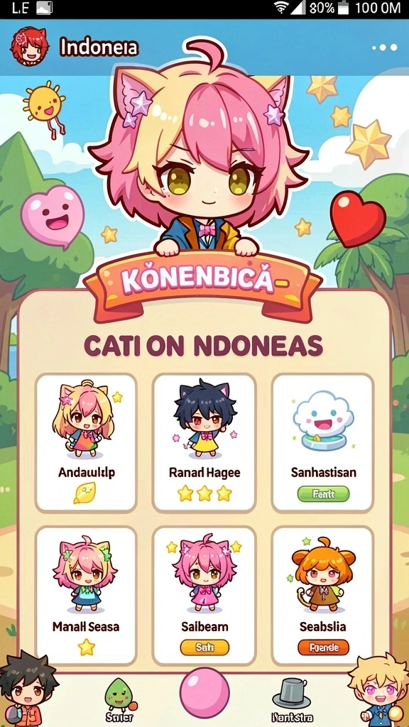 Tampilan antarmuka yang menarik dan mudah digunakan.