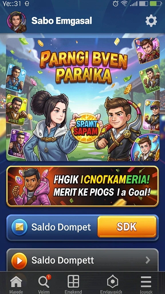 Grafis yang memukau menambah pengalaman bermain.