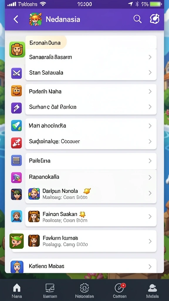 Mode permainan yang beragam dan menantang.