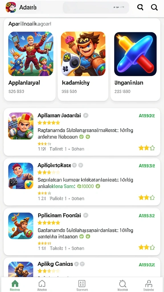 Fitur turnamen yang mengasyikkan dan interaktif.
