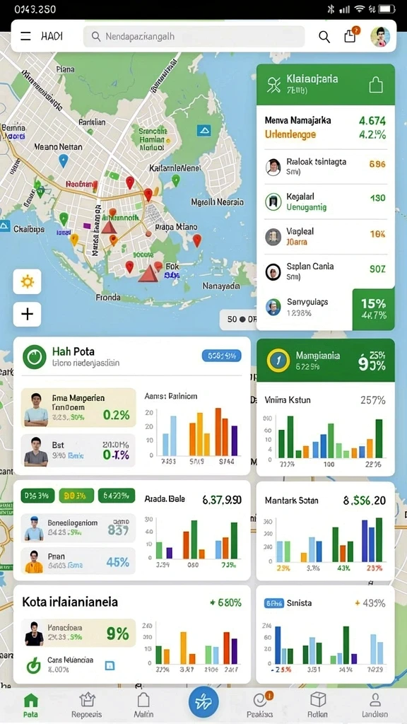Karakter unik yang bisa dipilih sesuai gaya bermain.