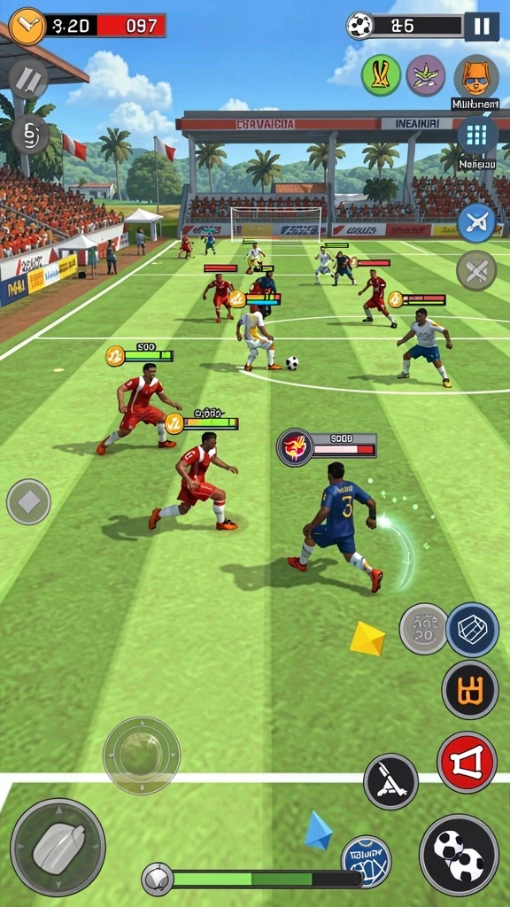 Pengalaman multiplayer yang seru saat bermain dengan teman.