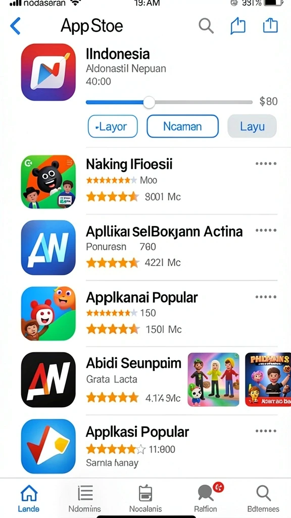 Pengalaman bermain yang seru dan mengasyikkan.
