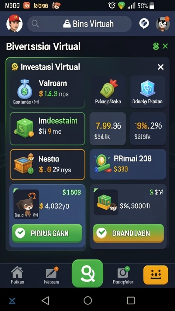 Gameplay yang seru dan penuh tantangan.