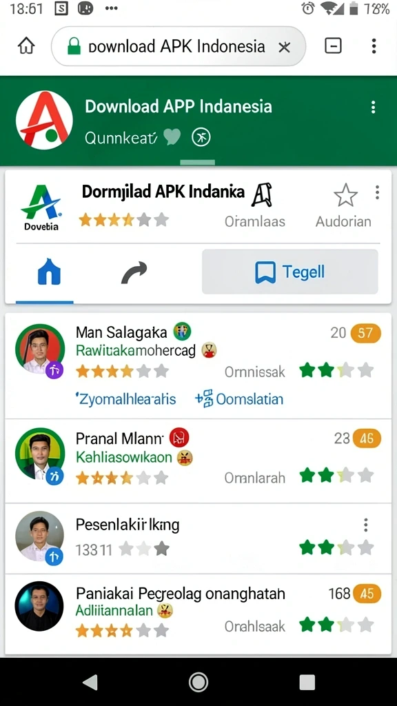 Menu pilihan permainan yang beragam dan lengkap.