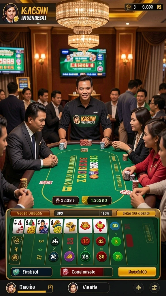 Tampilan karakter utama yang menarik.