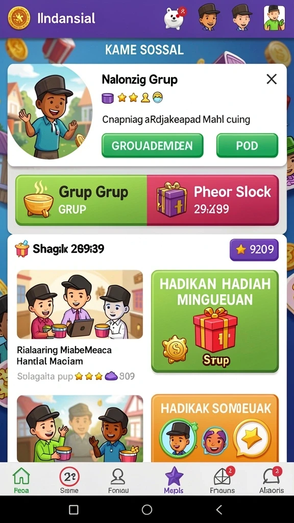 Grafis indah dengan detail yang menakjubkan.